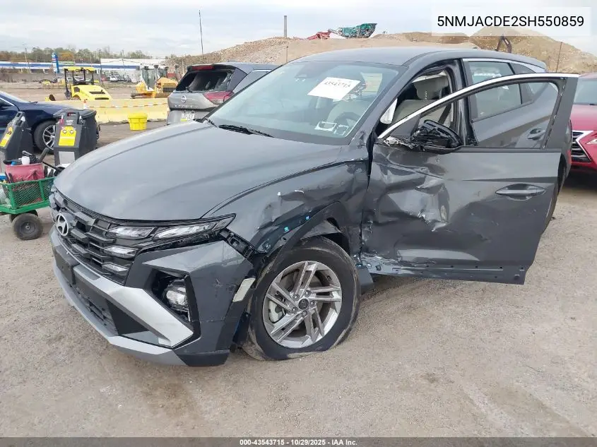 5NMJACDE2SH550859 2025 Hyundai Tucson Se