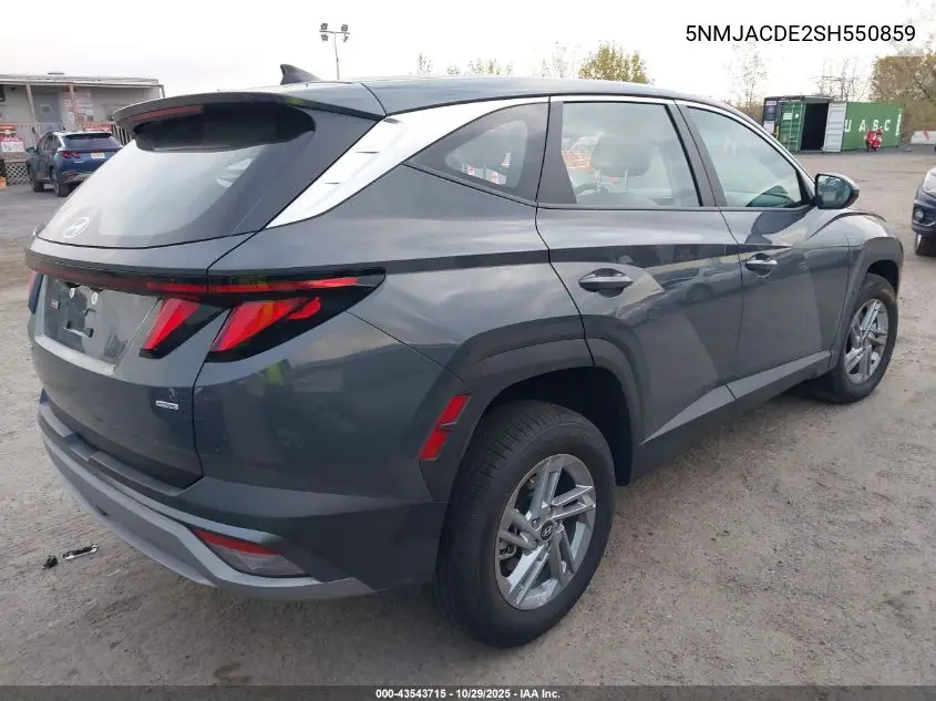 5NMJACDE2SH550859 2025 Hyundai Tucson Se