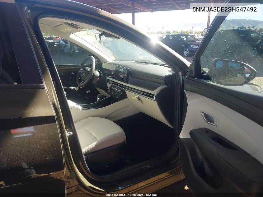 5NMJA3DE2SH547492 2025 Hyundai Tucson Se