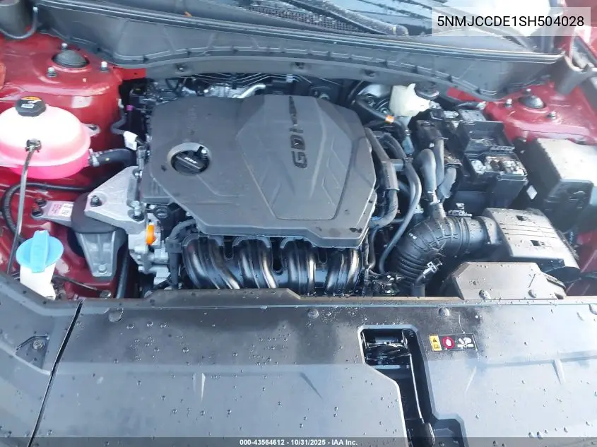 5NMJCCDE1SH504028 2025 Hyundai Tucson Sel Convenience