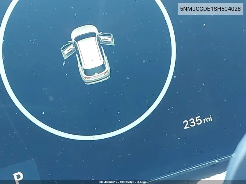 5NMJCCDE1SH504028 2025 Hyundai Tucson Sel Convenience
