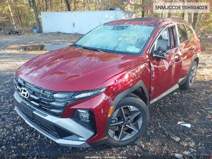 5NMJCCDE1SH504028 2025 Hyundai Tucson Sel Convenience