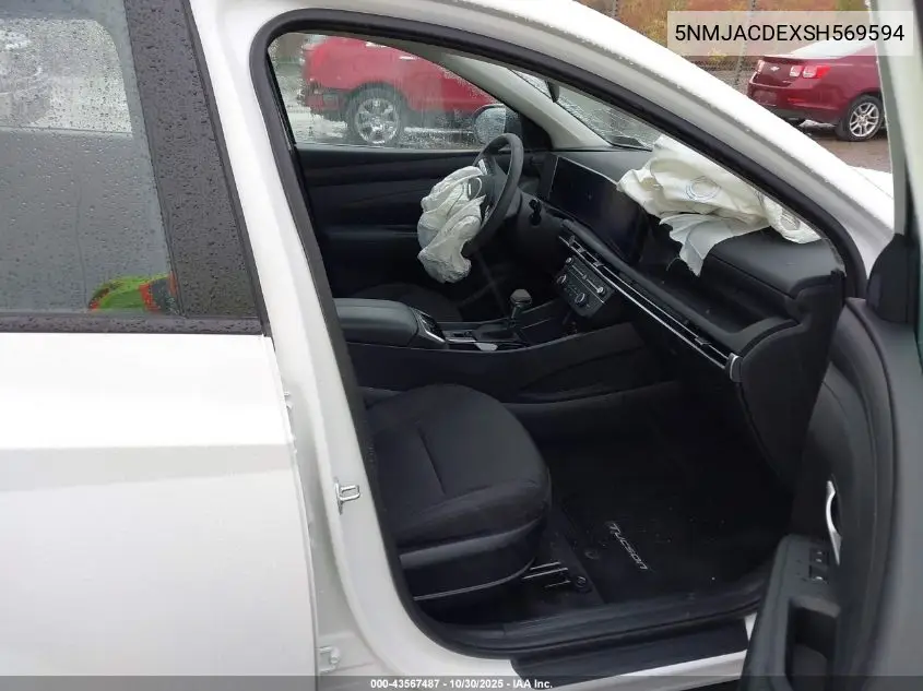 5NMJACDEXSH569594 2025 Hyundai Tucson Se