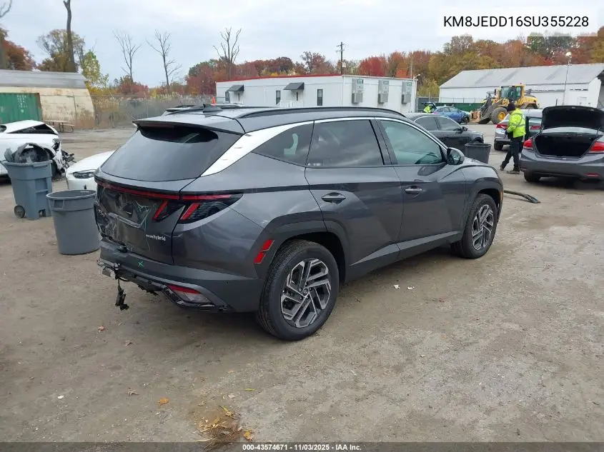 KM8JEDD16SU355228 2025 Hyundai Tucson Hybrid Limited