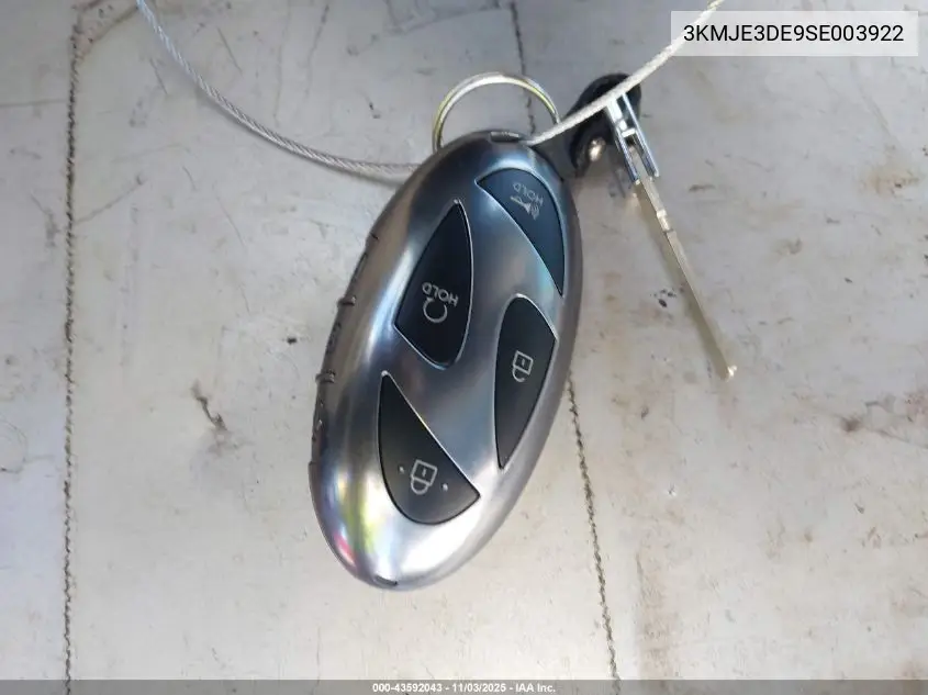 3KMJE3DE9SE003922 2025 Hyundai Tucson Limited