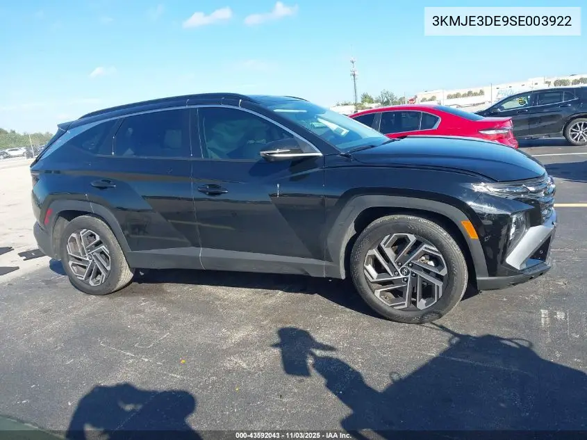 3KMJE3DE9SE003922 2025 Hyundai Tucson Limited