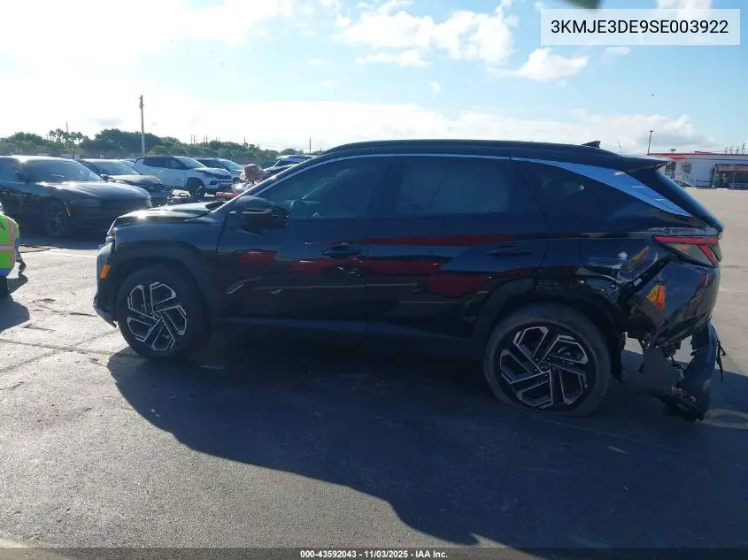 3KMJE3DE9SE003922 2025 Hyundai Tucson Limited