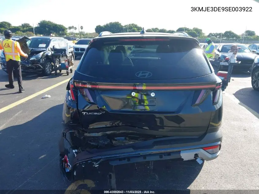 3KMJE3DE9SE003922 2025 Hyundai Tucson Limited