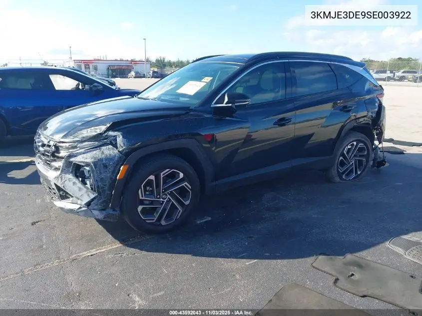 3KMJE3DE9SE003922 2025 Hyundai Tucson Limited
