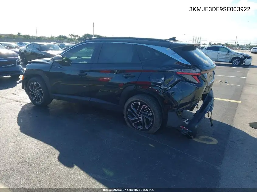 3KMJE3DE9SE003922 2025 Hyundai Tucson Limited