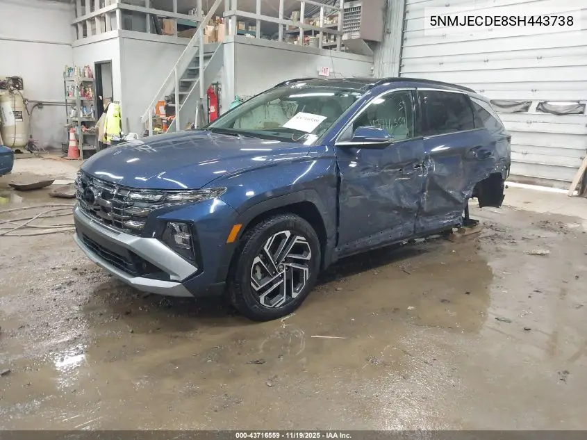 5NMJECDE8SH443738 2025 Hyundai Tucson Limited