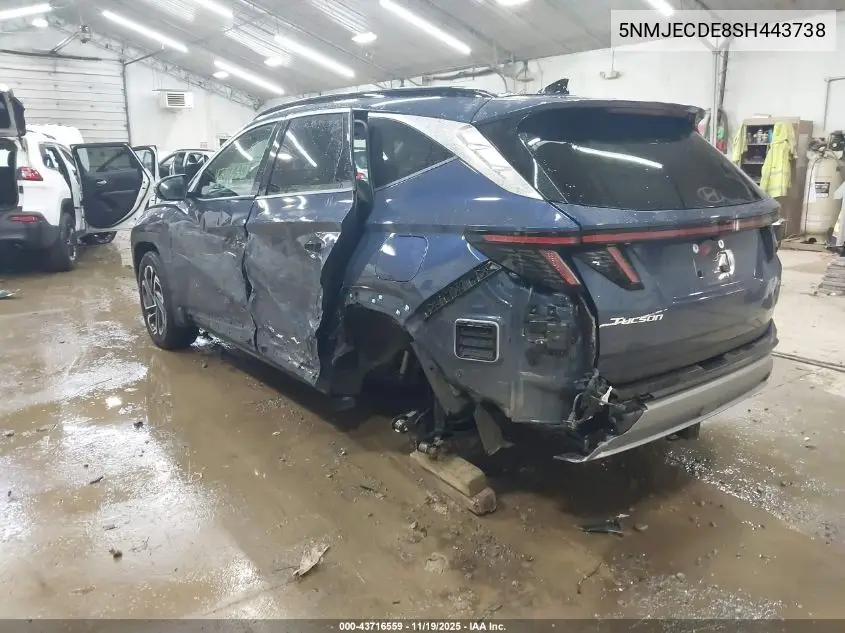 5NMJECDE8SH443738 2025 Hyundai Tucson Limited