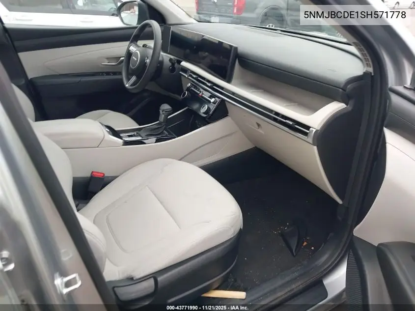 5NMJBCDE1SH571778 2025 Hyundai Tucson Sel