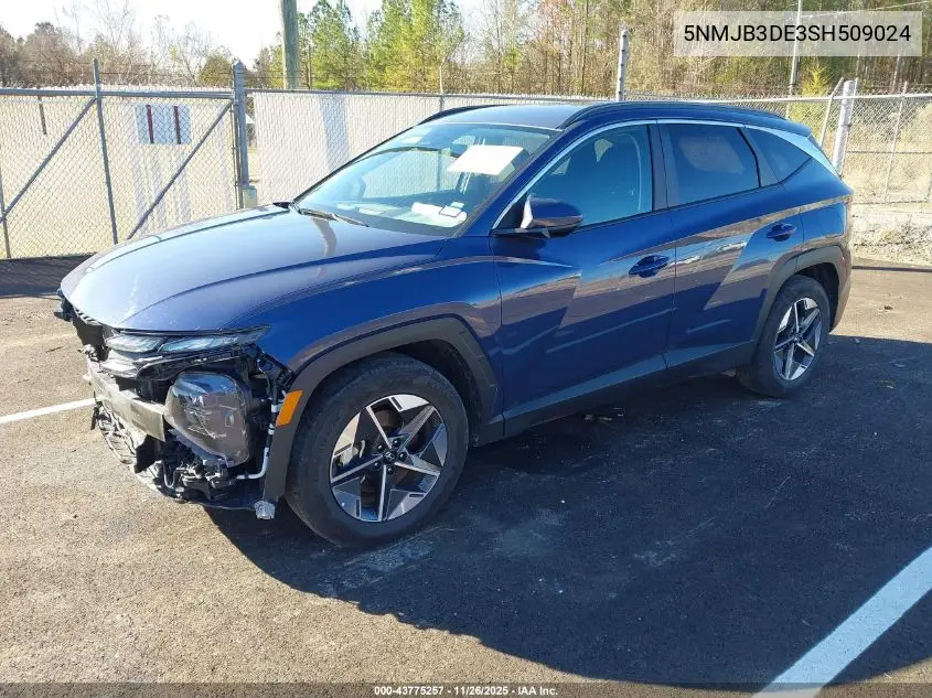 5NMJB3DE3SH509024 2025 Hyundai Tucson Sel