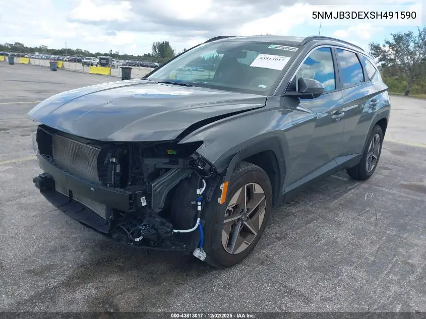5NMJB3DEXSH491590 2025 Hyundai Tucson Sel