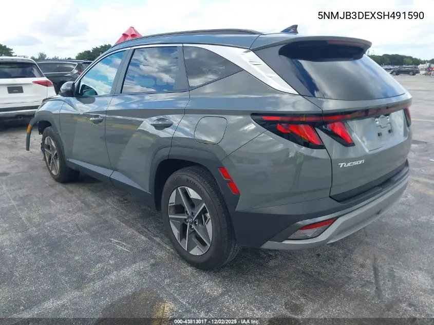5NMJB3DEXSH491590 2025 Hyundai Tucson Sel