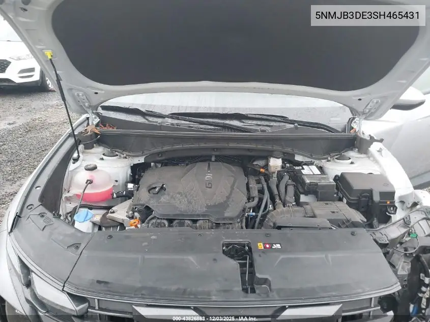 5NMJB3DE3SH465431 2025 Hyundai Tucson Sel