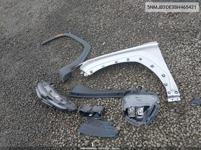 5NMJB3DE3SH465431 2025 Hyundai Tucson Sel