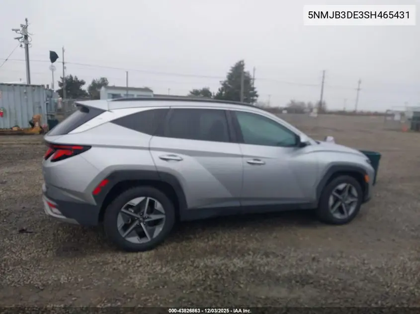 5NMJB3DE3SH465431 2025 Hyundai Tucson Sel