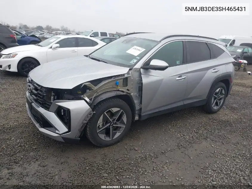 5NMJB3DE3SH465431 2025 Hyundai Tucson Sel