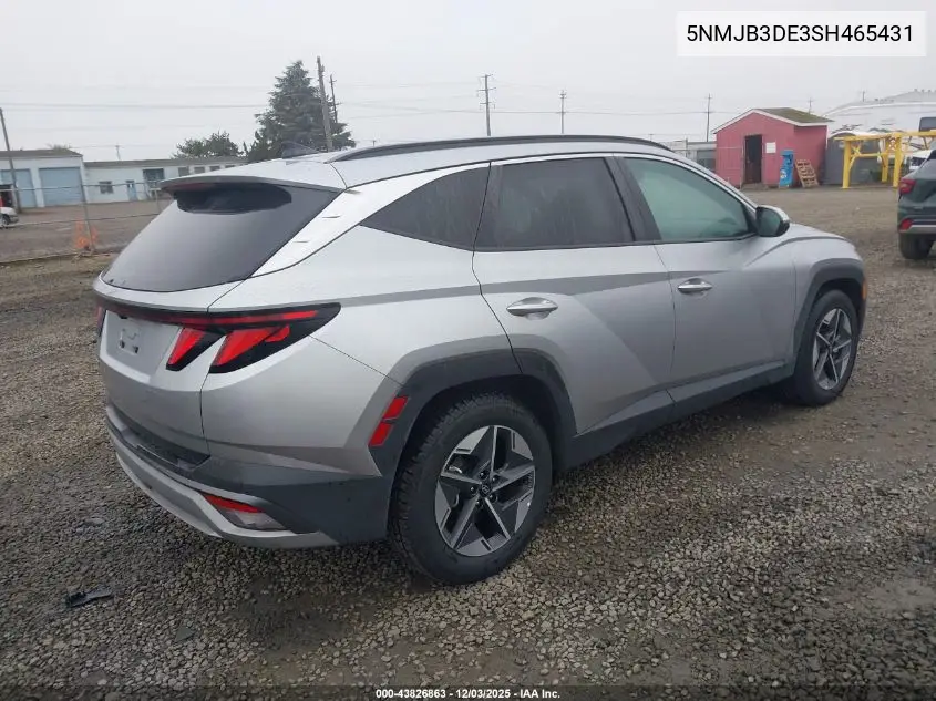 5NMJB3DE3SH465431 2025 Hyundai Tucson Sel