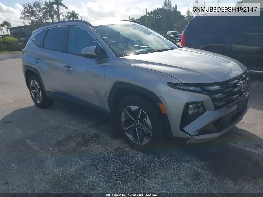 5NMJB3DE9SH492147 2025 Hyundai Tucson Sel