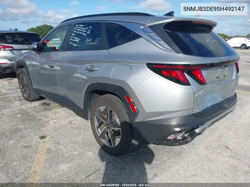 5NMJB3DE9SH492147 2025 Hyundai Tucson Sel