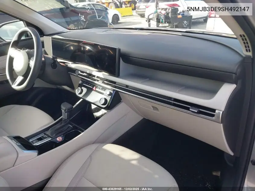 5NMJB3DE9SH492147 2025 Hyundai Tucson Sel