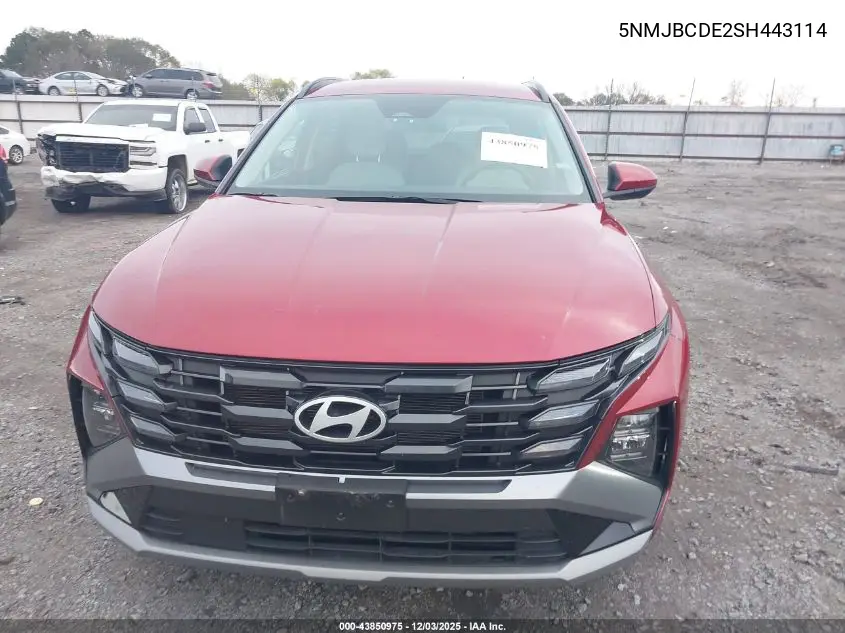 5NMJBCDE2SH443114 2025 Hyundai Tucson Sel