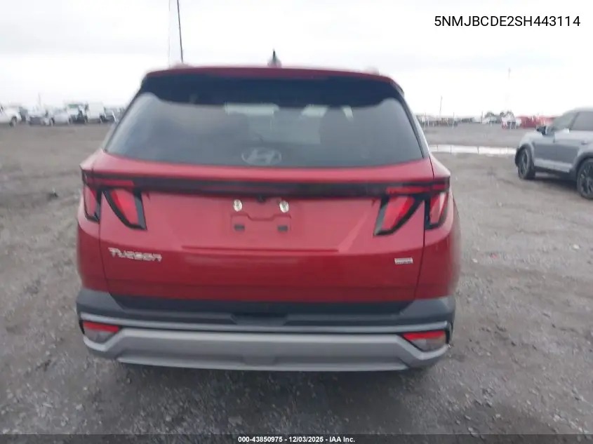 5NMJBCDE2SH443114 2025 Hyundai Tucson Sel