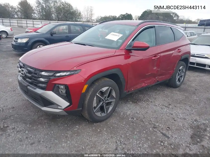 5NMJBCDE2SH443114 2025 Hyundai Tucson Sel