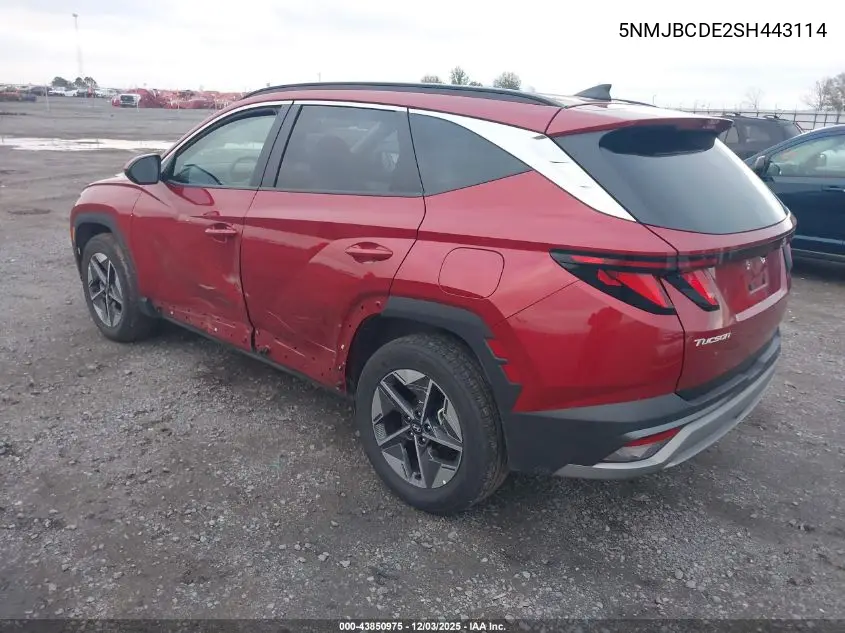 5NMJBCDE2SH443114 2025 Hyundai Tucson Sel