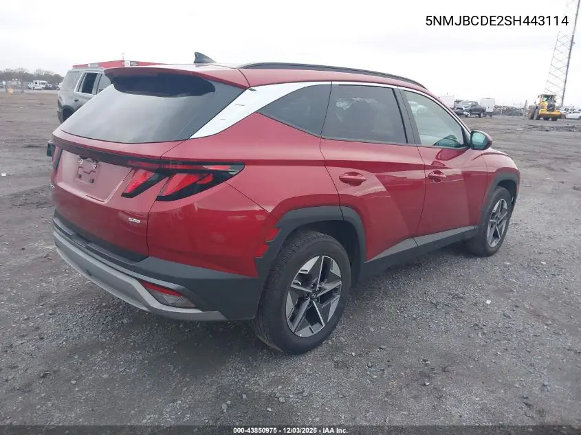 5NMJBCDE2SH443114 2025 Hyundai Tucson Sel