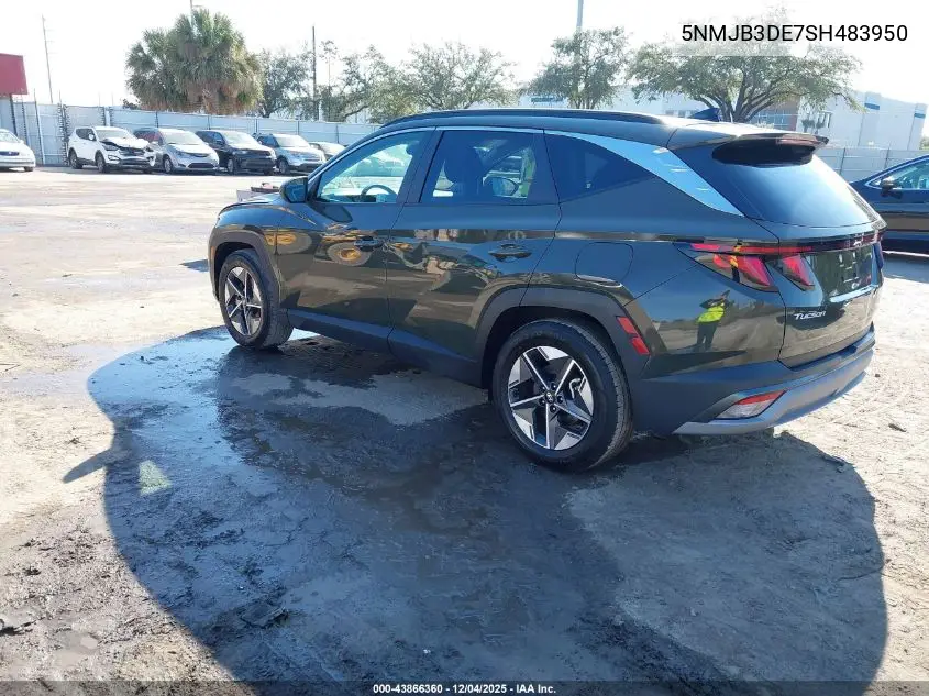 5NMJB3DE7SH483950 2025 Hyundai Tucson Sel