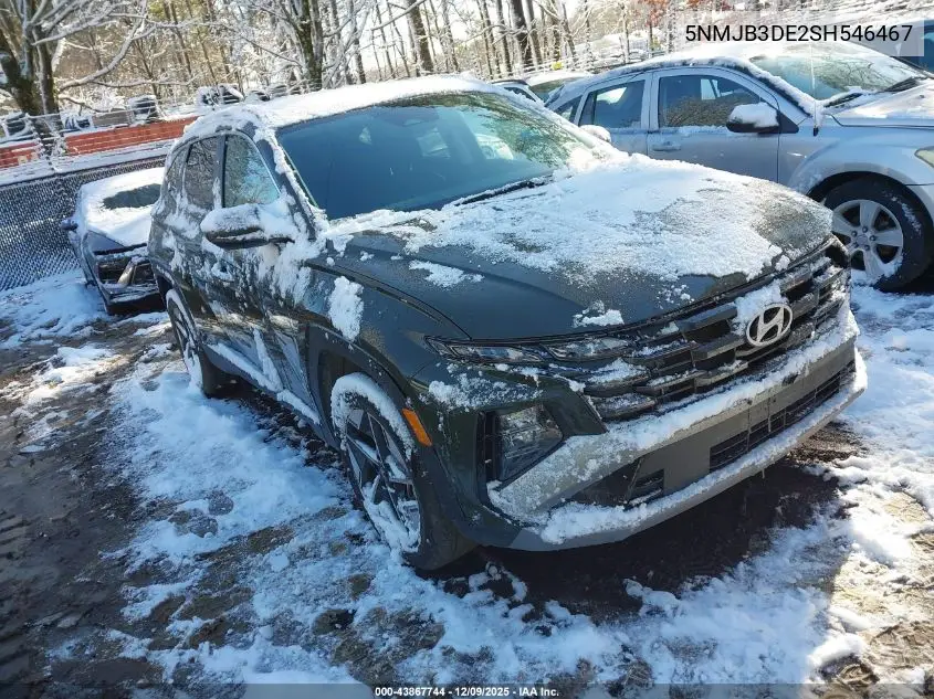 5NMJB3DE2SH546467 2025 Hyundai Tucson Sel