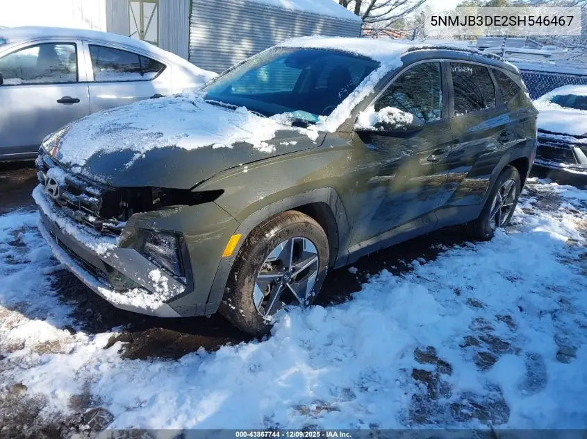 5NMJB3DE2SH546467 2025 Hyundai Tucson Sel