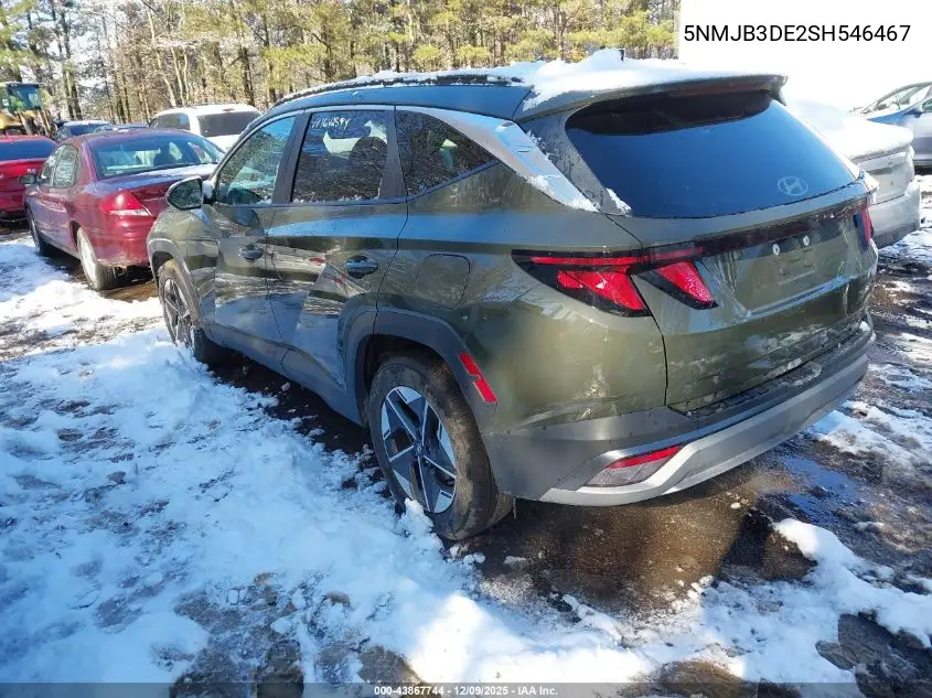 5NMJB3DE2SH546467 2025 Hyundai Tucson Sel