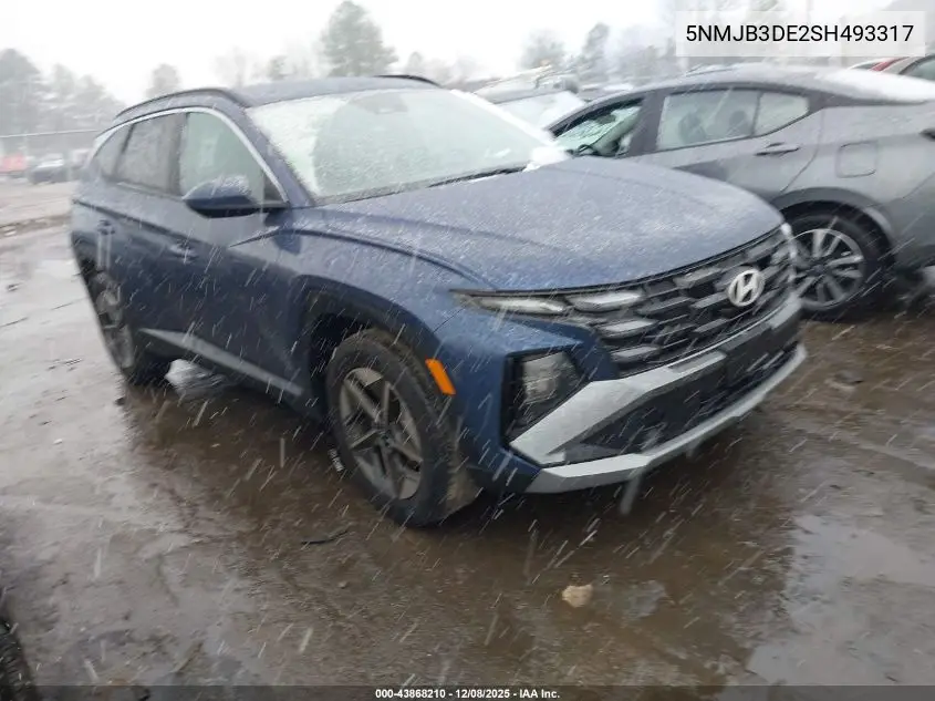 5NMJB3DE2SH493317 2025 Hyundai Tucson Sel