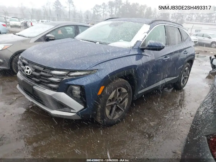 5NMJB3DE2SH493317 2025 Hyundai Tucson Sel