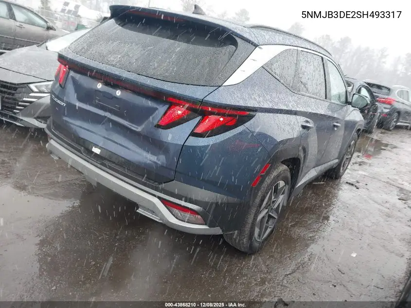 5NMJB3DE2SH493317 2025 Hyundai Tucson Sel