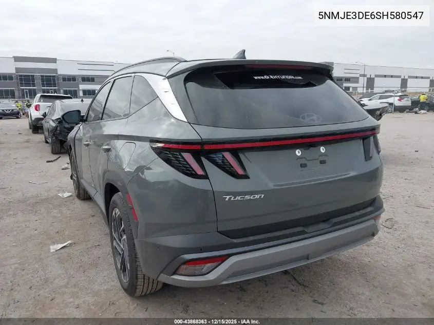 5NMJE3DE6SH580547 2025 Hyundai Tucson Limited