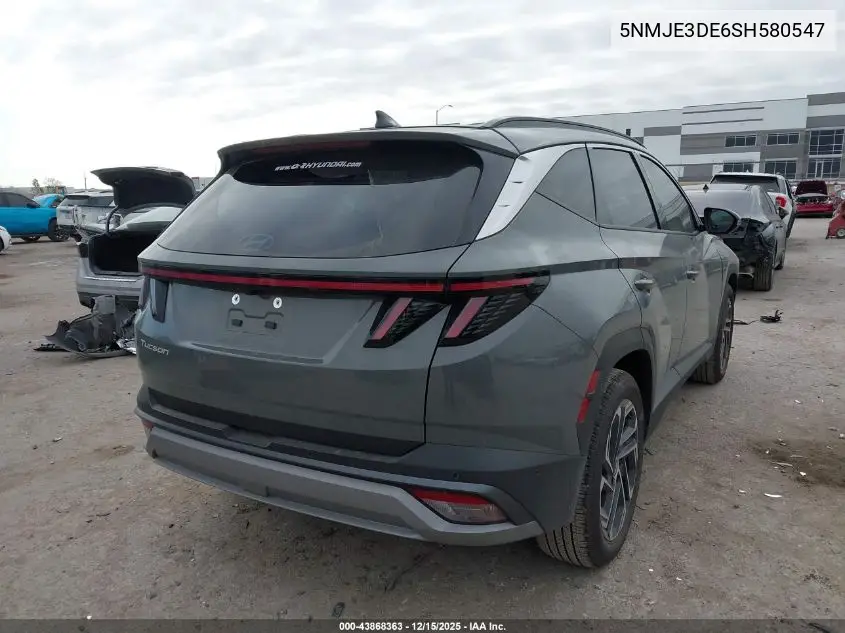5NMJE3DE6SH580547 2025 Hyundai Tucson Limited