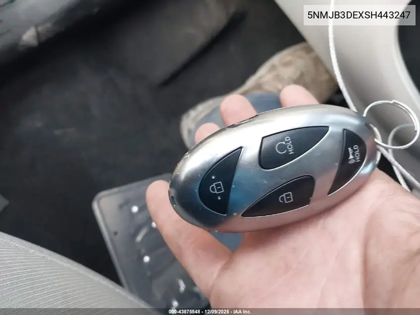 5NMJB3DEXSH443247 2025 Hyundai Tucson Sel