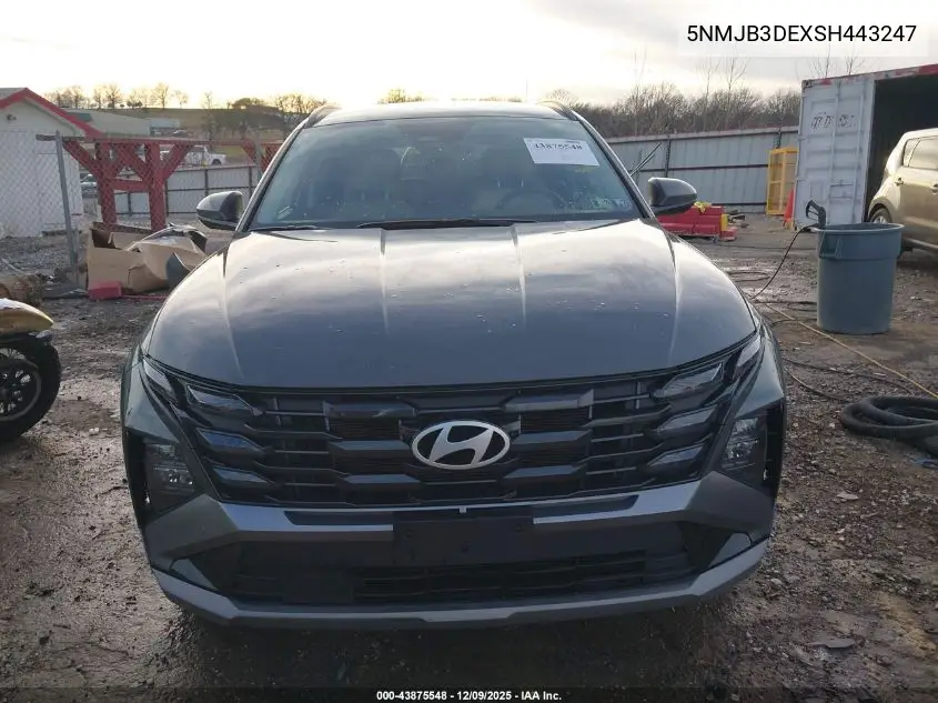 5NMJB3DEXSH443247 2025 Hyundai Tucson Sel
