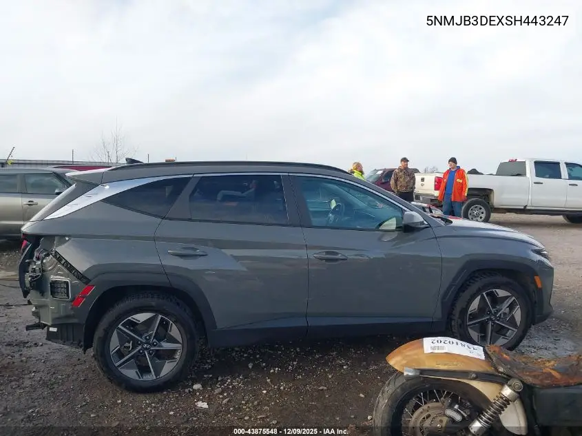 5NMJB3DEXSH443247 2025 Hyundai Tucson Sel