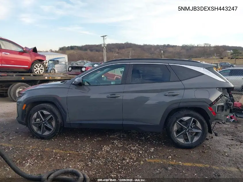 5NMJB3DEXSH443247 2025 Hyundai Tucson Sel