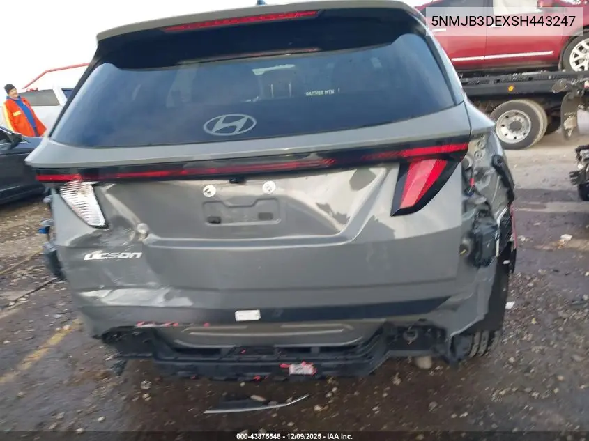 5NMJB3DEXSH443247 2025 Hyundai Tucson Sel