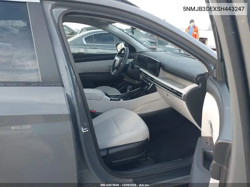 5NMJB3DEXSH443247 2025 Hyundai Tucson Sel
