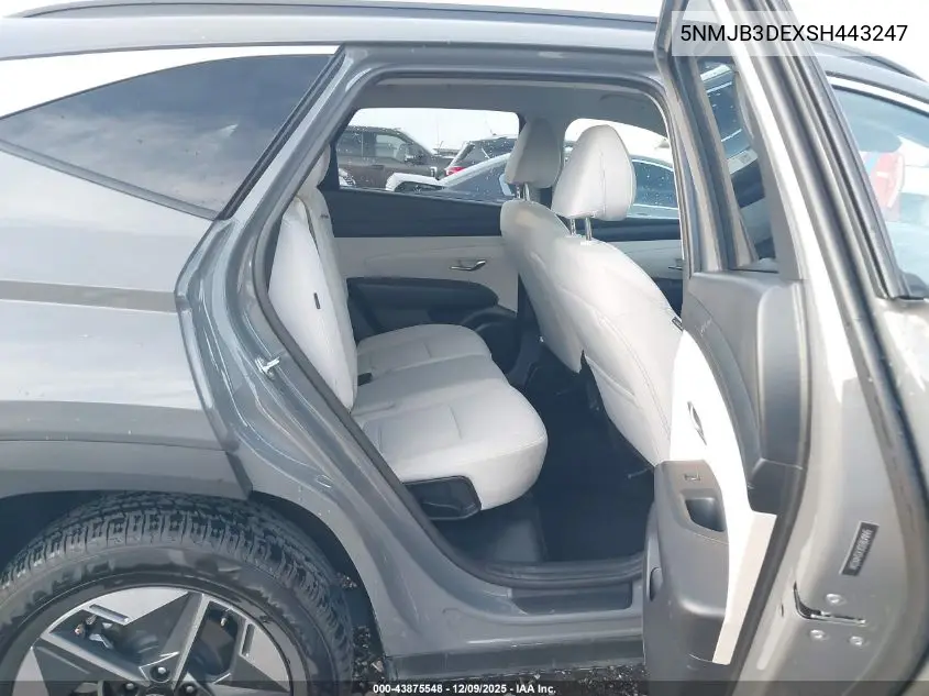 5NMJB3DEXSH443247 2025 Hyundai Tucson Sel
