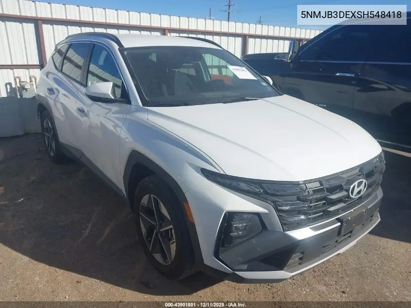 5NMJB3DEXSH548418 2025 Hyundai Tucson Sel